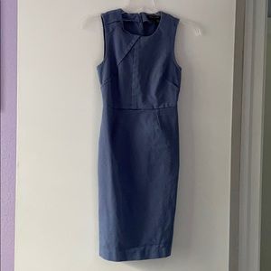 Banana Republic sheath dress blue denim